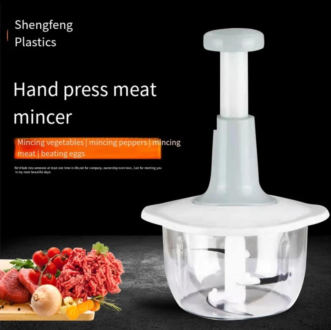 Manual Hand Push Chopper – Easy Vegetable & Food Chopping Tool