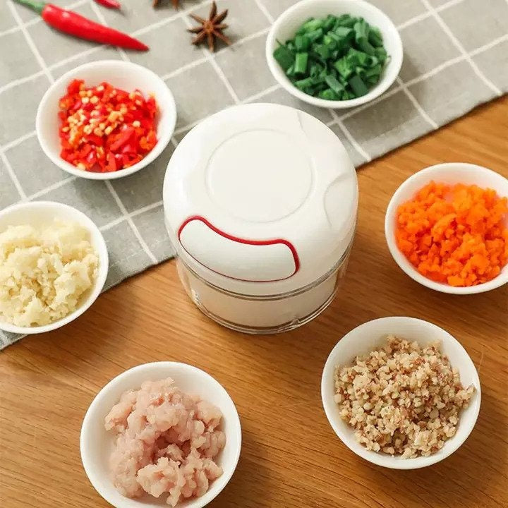 Mini Speedy Chopper – Compact Manual Food & Vegetable Chopper