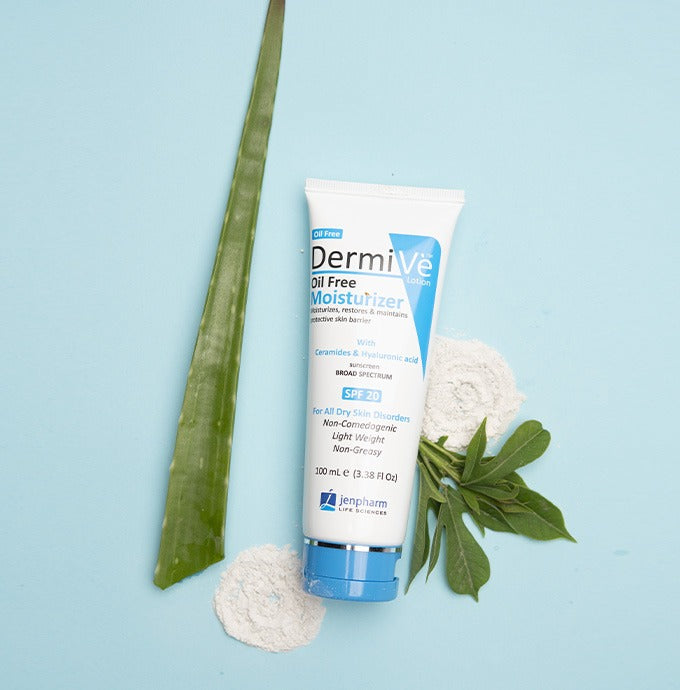 Dermive Oil Free Moisturizer – Lightweight Hydration for Oily & Acne-Prone Skin