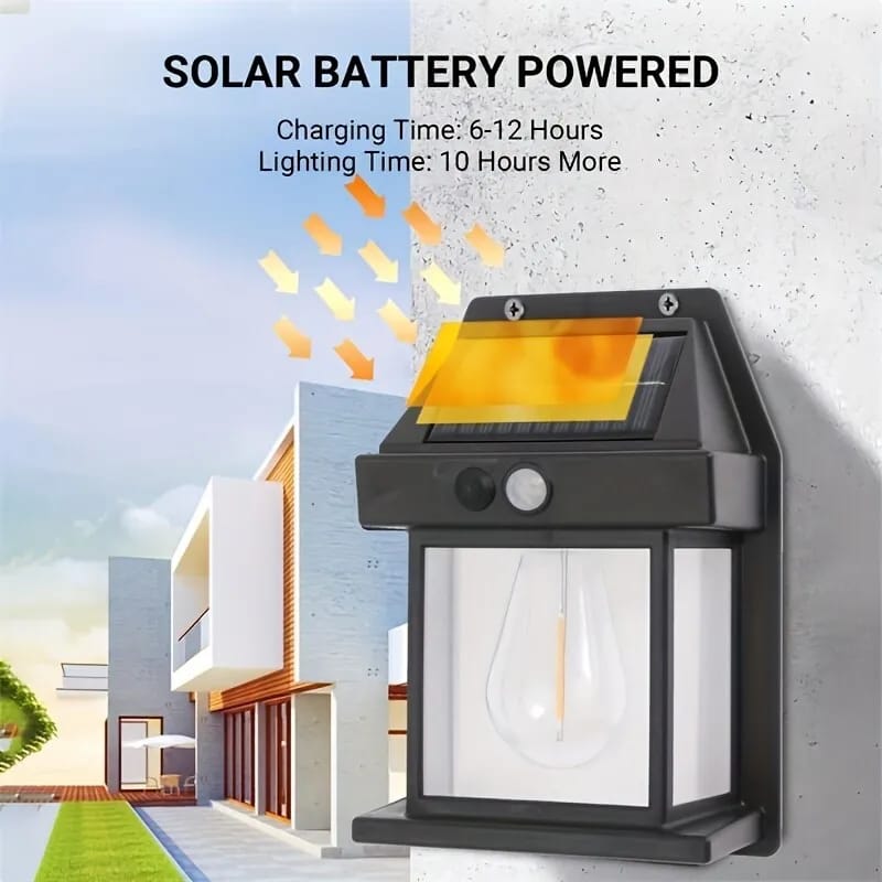 Solar Wall Lamp – Energy-Saving Outdoor LED Light