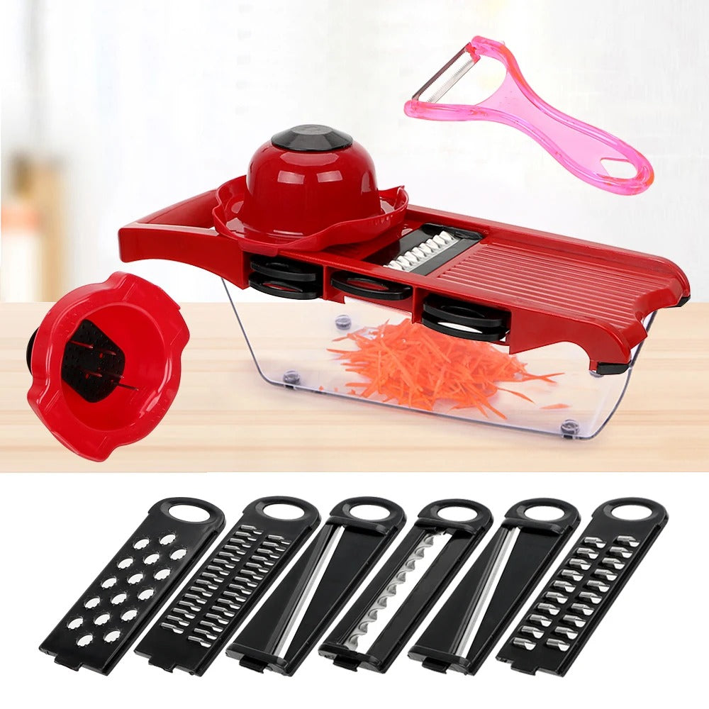 10 in 1 Mandoline Slicer – Multifunction Vegetable & Fruit Cutter