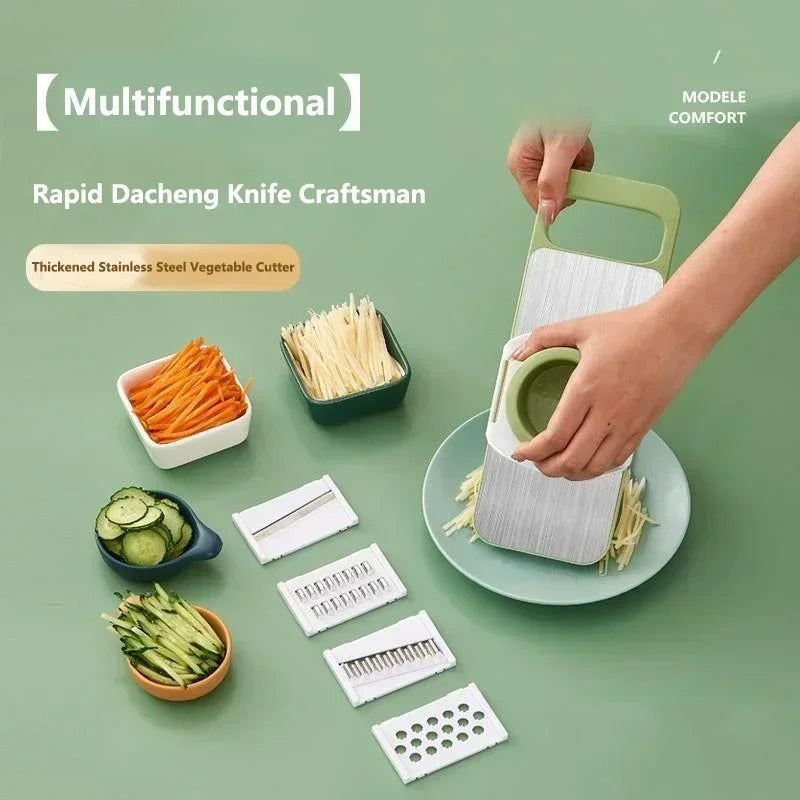 5-in-1 Multi-Functional Vegetable Slicer & Grater