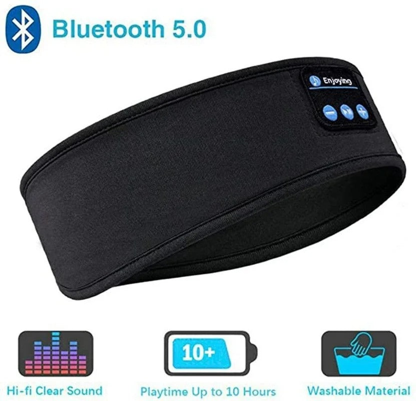 Wireless Bluetooth Music Headband – Sleep, Sports & Workout Headphones